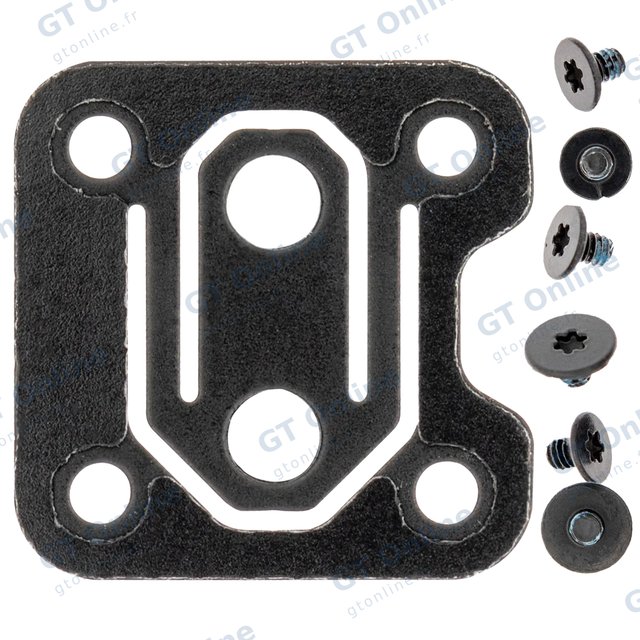 Vis de bouton d’alimentation Torx T3 1 Bracket+6 Screws pour Apple MacBook Pro 13" / 15" A1706 / A1708 / A1989 / A2159 / A2289 / A2251 / A1707 / A1990 (2016-2020)