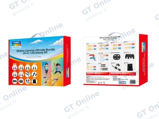 Kit de sport 24 pcs pour Nintendo Switch 2 DOBE TNS-5113