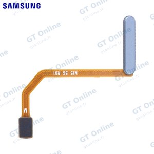 Lecteur Empreinte Original Samsung Galaxy M15 5G M156 GH96-16910C Bleu Clair