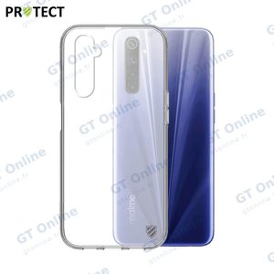 Coque Silicone PROTECT pour Realme 6 Transparent