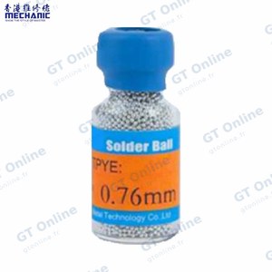 Billes d'Étain Mechanic XZ10 0,76mm Sn63/Pb37 (10000 pcs)