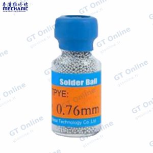 Billes d'Étain Mechanic XZ10 0,76mm Sn63/Pb37 (10000 pcs)