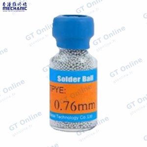Billes d'Étain Mechanic XZ10 0,76mm Sn63/Pb37 (10000 pcs)