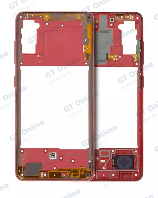 Châssis pour Samsung Galaxy A41 (A415 / 2020) (compatible premium, Prism Crush Red)
