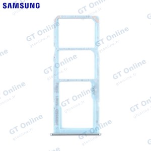 Tiroir SIM Original Samsung Galaxy A71 A715 GH98-44757C Bleu Prismatique
