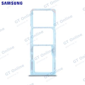 Tiroir SIM Original Samsung Galaxy A71 A715 GH98-44757C Bleu Prismatique