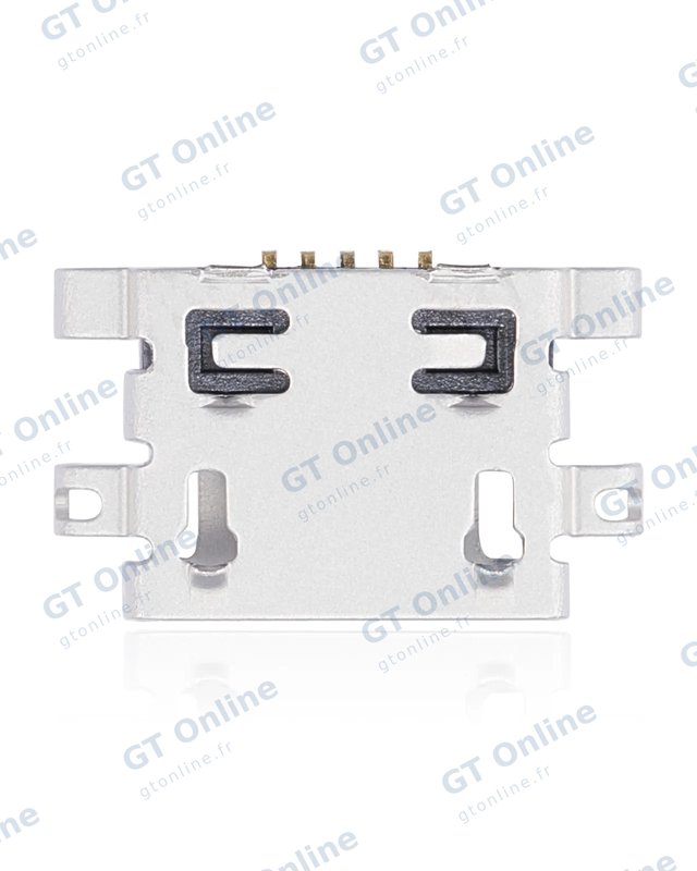 Connecteur de charge nu à souder pour Motorola Moto G8 Power Lite (XT2055 / 2020) (soudure requise, lot de 10)