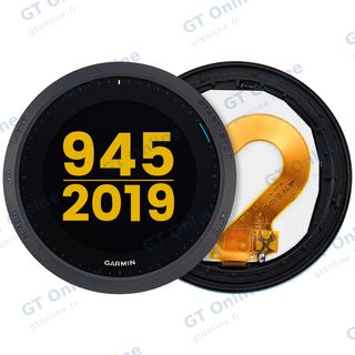 Écran pour Garmin Forerunner 945 (2019) (premium, bleu)