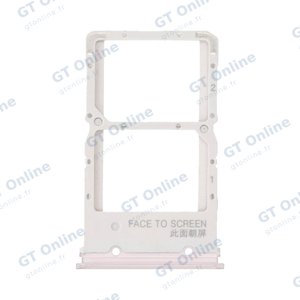 Tiroir Sim Premium Xiaomi Mi 9T/Mi 9T Pro Blanc Perle