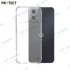 Coque Silicone Renforcée PROTECT pour Motorola Moto G34 5G Transparent