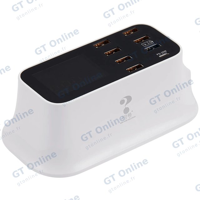 Station de charge rapide USB 8 ports Quick Charge 3.0 (A19Q)