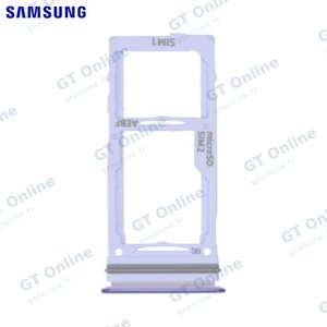 Tiroir SIM Original Samsung Galaxy A52 5G A526/Galaxy A72 4G A725/Galaxy A72 5G A726 — GH98-46290C Awesome Violet