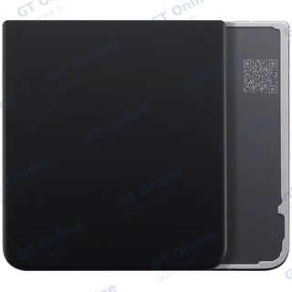 Vitre arrière pour Samsung Galaxy Z Flip 3 5G (compatible premium, noir fantôme)