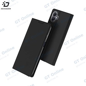 Housse de Protection Skin Pro Dux Ducis pour Samsung Galaxy A06 A065 Noir