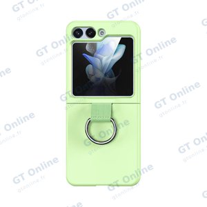 Coque de Protection avec Anneau Z-FL2 Samsung Galaxy Z Flip 5 5G F731 Vert Clair