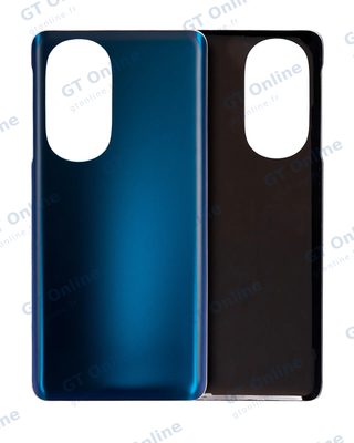 Vitre arrière pour Motorola Moto Edge Plus / Edge 30 Pro (XT2201-1/4) / Edge X30 5G (XT2201 -2/6 /2022) (Cosmos Blue)