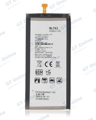 Batterie pour LG G8X ThinQ / V50 ThinQ 5G / V50s ThinQ 5G (BL-T42)