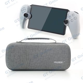 Kit de rangement pour PlayStation 5 (sac, housse silicone, film, capuchons) DOBE TP5-3587 — gris