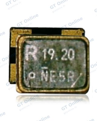 Pièce à microsouder pour Apple iPhone 5S / SE (2016) / 6 / 6 Plus / 6S / 6S Plus (Y1_RF: Y3301: Y_XO_RF: 4 Pins)