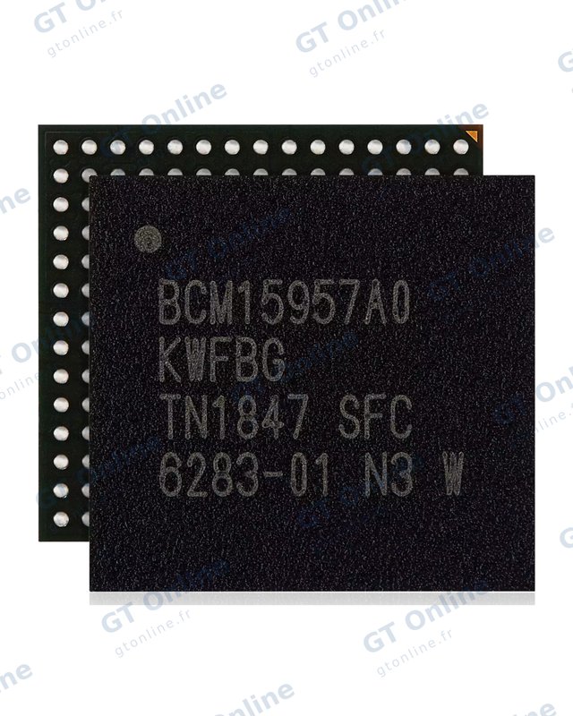Pièce à microsouder pour Apple iPad 10 (2022) / iPad Pro 12.9" 4th Gen (2020) / iPad Pro 11" 2nd Gen (2020) / 3rd Gen (2021) / iPad Air 4 / iPad Air 5 (Bcm15957a0,210 Pin)