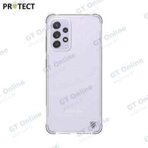 Coque Silicone Renforcée PROTECT pour Samsung Galaxy A52 5G A526/Galaxy A52 4G A525 Transparent — vue 2