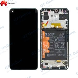 Bloc Écran Complet avec Châssis et Batterie Original Huawei P40 Lite 5G 02353SUP Vert