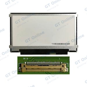 Dalle Ordinateur Portable 11.6" Slim HD (1366x768) LCD 60Hz 30pin Droite 19mm, Fixation Gauche Droite ~268mm