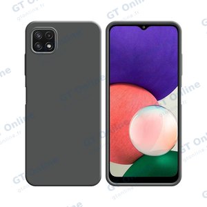 Coque Silicone Compatible pour Samsung Galaxy A22 5G A226B (#5) Gris