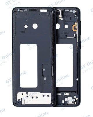 Châssis pour Samsung Galaxy S9 (avec petits composants, noir Midnight Frame)