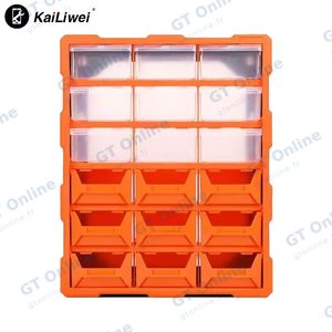 Boite de Rangement Multi Fonction KaiLiwei K-505 18 Tiroirs (475x380x160mm)