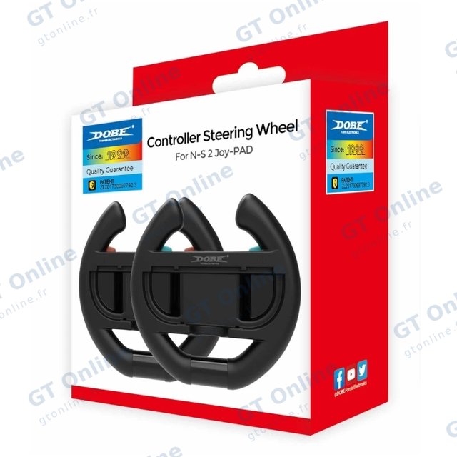 Volant de jeu pour Nintendo Switch 2 DOBE TNS-3195 — noir