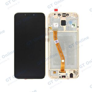 Écran Tactile OEM avec Châssis Huawei Mate 20 Lite Or