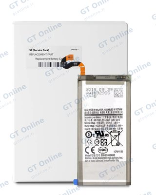 Batterie pour Samsung Galaxy S8 (pack service origine)