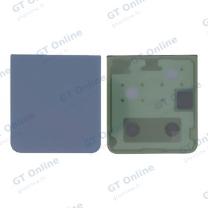 Cache Arrière Premium Samsung Galaxy Z Flip 5 5G F731 Bleu