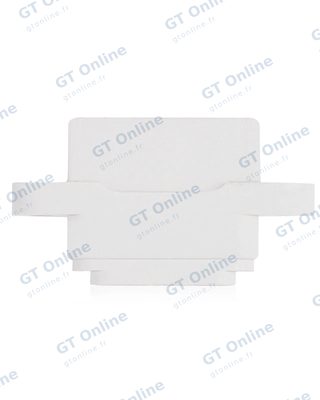 Connecteur de charge nu à souder pour Apple iPad Air 1 / 5 (2017) / iPad 6 (2018) / iPad 7 (2019) / iPad 8 (2020) / iPad 9 (2021) (soudure requise, blanc)