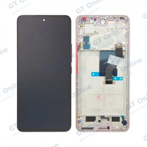 Écran Tactile Premium avec Châssis Xiaomi 12 Lite Rose Clair