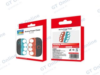 Grips de boxe pour Nintendo Switch 2 DOBE TNS-5156 (lot de 2) — orange/bleu