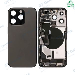 Coque de Réparation Complète Aftermarket (PIEC) Apple iPhone 14 Pro Noir Sidéral