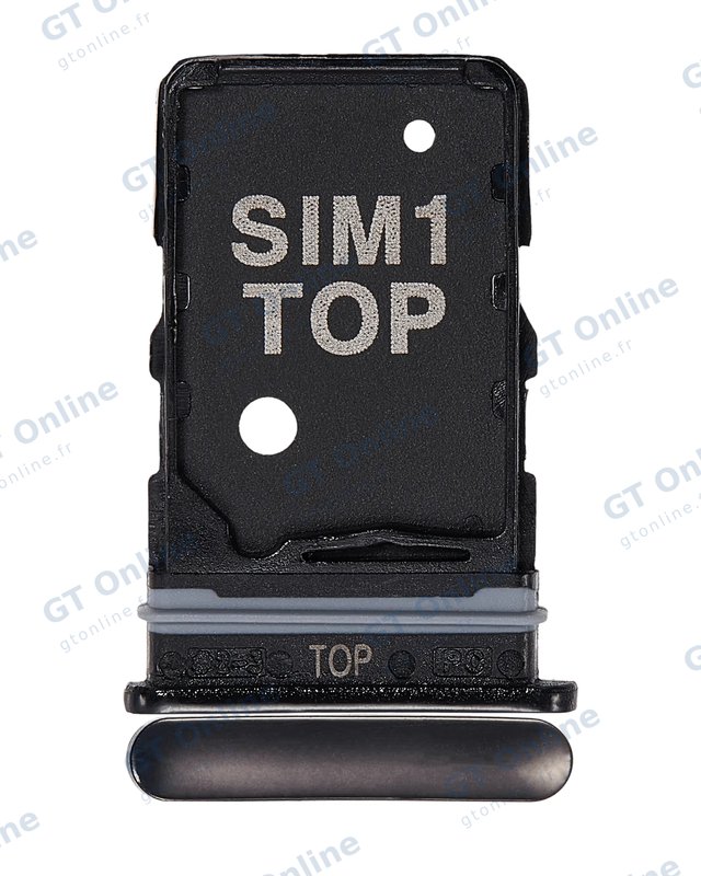 Tiroir SIM pour Samsung Galaxy A80 (A805 / 2019) (noir fantôme)