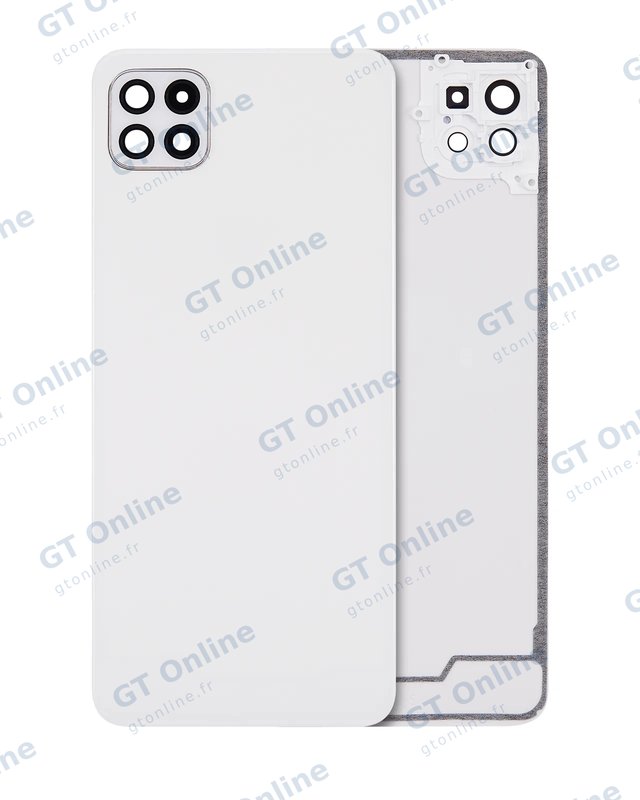 Vitre arrière pour Samsung Galaxy A22 5G (A226 / 2021) (compatible premium, blanc)