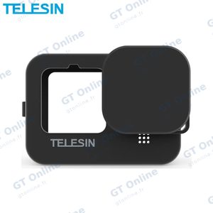 Coque Silicone TELESIN GP-HER-041-BK pour GoPro 11, 10 & 9 Noir