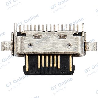 Connecteur de charge nu à souder pour Motorola Moto G8 Power (XT2041-1) / G Power (XT2041-4) / G9 Power (XT2091) / G Stylus 6.8 (XT2115) / G Stylus 4G (XT2317) / G54 (XT2343) / G64 5G (XT2431) / G55 5G (XT2435) (premium)