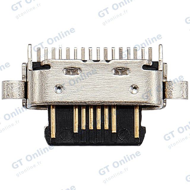 Connecteur de charge nu à souder pour Motorola Moto G8 Power (XT2041-1) / G Power (XT2041-4) / G9 Power (XT2091) / G Stylus 6.8 (XT2115) / G Stylus 4G (XT2317) / G54 (XT2343) / G64 5G (XT2431) / G55 5G (XT2435) (premium)