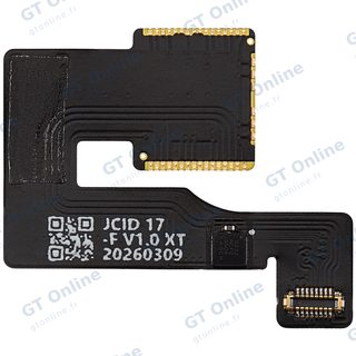 Pièce à microsouder pour Apple iPhone 17 (soudure requise, JCID) — Caméra avant FPC Repair