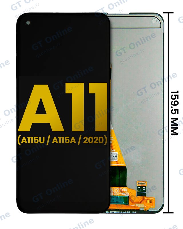 Écran LCD sans châssis pour Samsung Galaxy A11 (A115U / A115A / 2020) (version US, reconditionné, toutes couleurs)