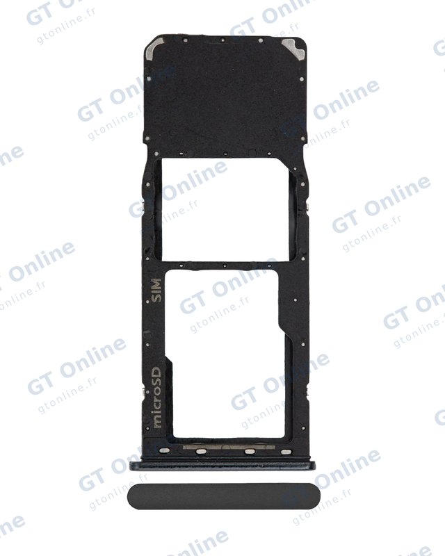 Tiroir SIM pour Samsung Galaxy A20 (A205 / 2019) / A30 (A305 / 2019) / A50 (A505 / 2019) (noir)