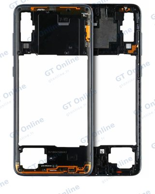 Châssis pour Samsung Galaxy A70 (A705 / 2019) (compatible premium, noir)