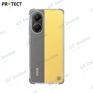 Coque Silicone Renforcée PROTECT pour Xiaomi Poco X7 Pro 5G Transparent — vue 2