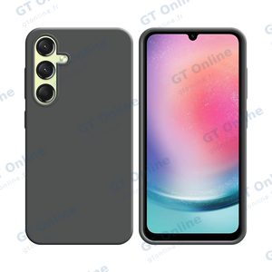 Coque Silicone Compatible pour Samsung Galaxy A24 4G A245 (#5) Gris