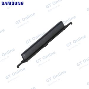 Bouton Volume Original Samsung Galaxy A12 A125/Galaxy A12 Nacho A127 GH98-46273A Noir